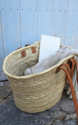 Large Hand Made French Basket
