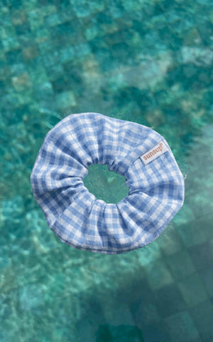 Gingham Scrunchie
